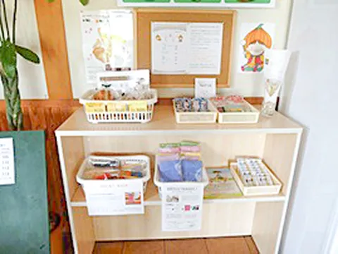 授産施設で作られた商品